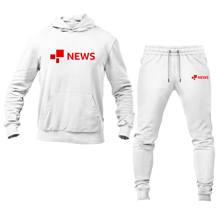 Men's BBC News Hoodie Joggers Set