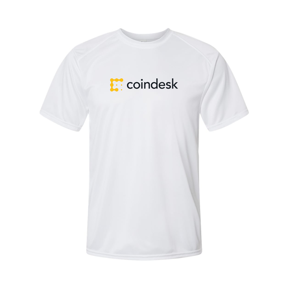 Men's CoinDesk  Logo Performance T-Shirt