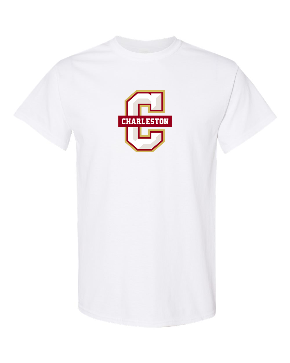 Men's  Charleston Cougars Gildan Heavy Cotton T-Shirt