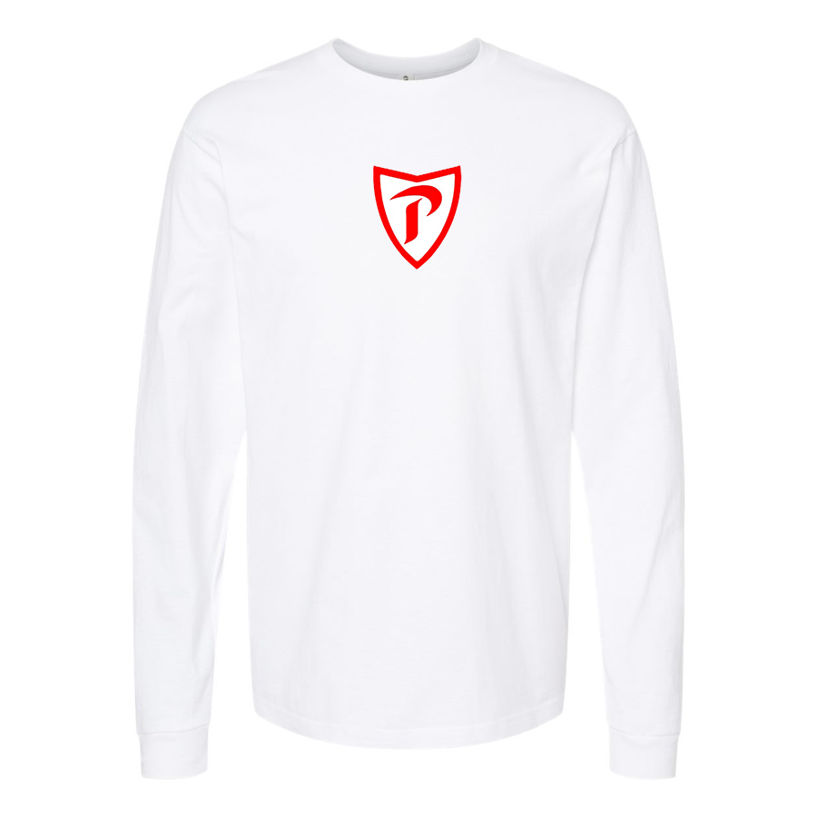 Men's Prince Motor Company Logo Cotton Long Sleeve T-Shirt