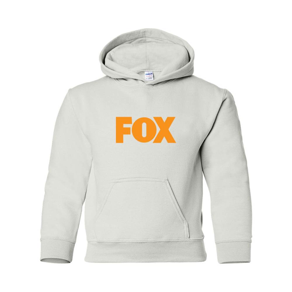 Youth  Fox Gildan Heavy Blend  Hooded Sweatshirt