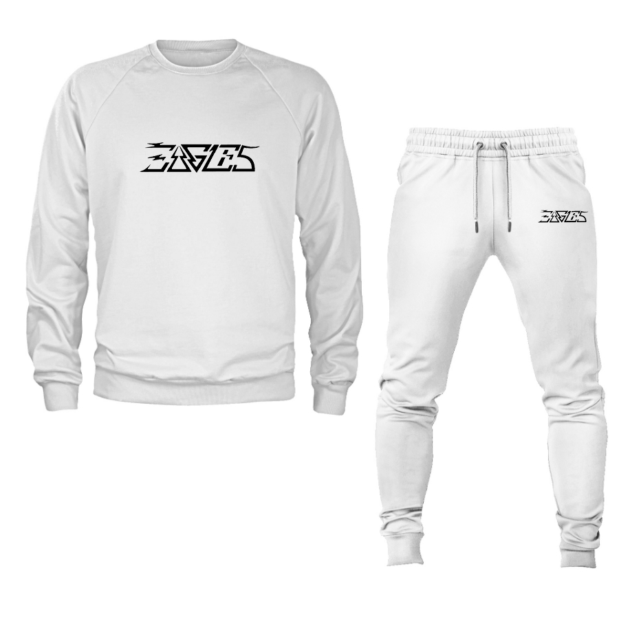 Men's Eagles Crewneck Sweatshirt Joggers Suit