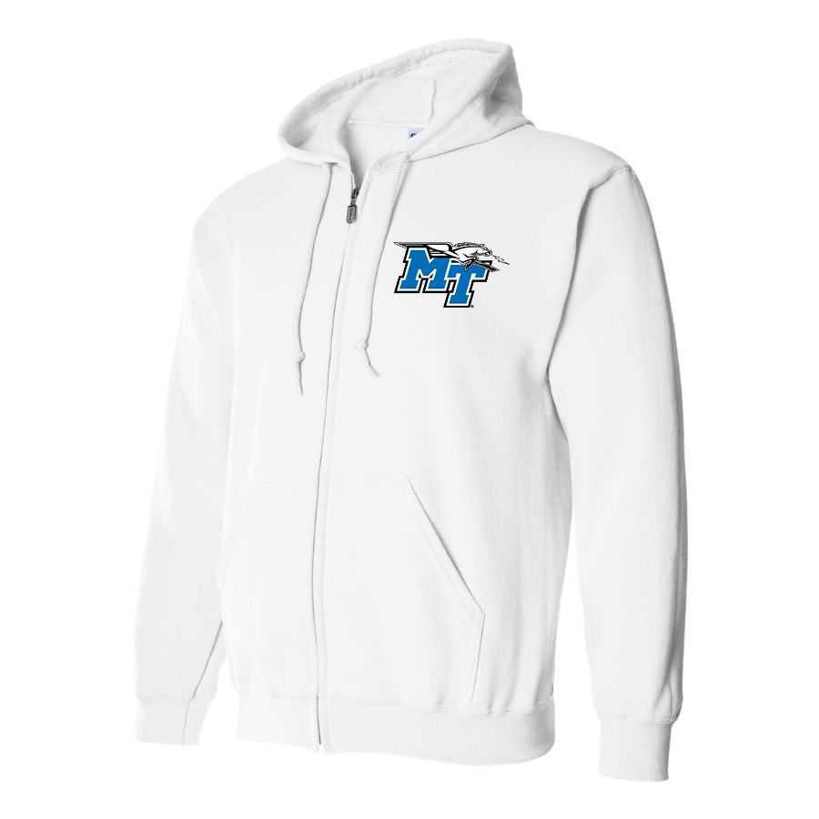 Men's Middle Tennessee Blue Raiders Zipper Hoodie