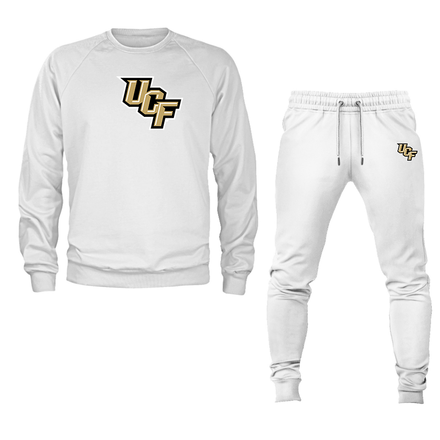 Men's  Central Florida Knights  Crewneck Sweatshirt Joggers Suit