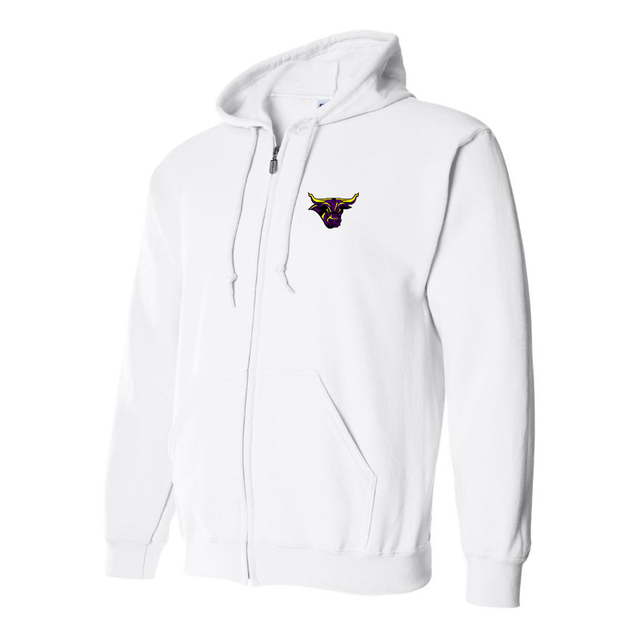 Men's Minnesota State Mavericks Logo Zipper Hoodie