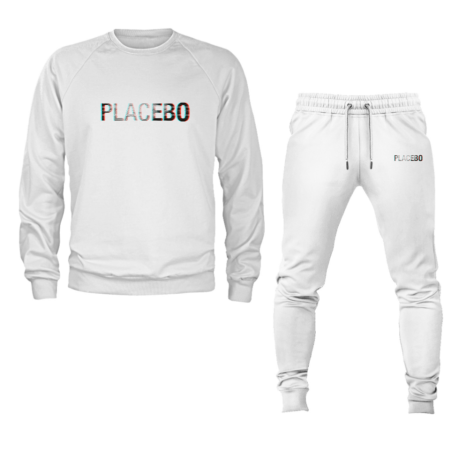 Men's  Placebo Crewneck Sweatshirt Joggers Suit