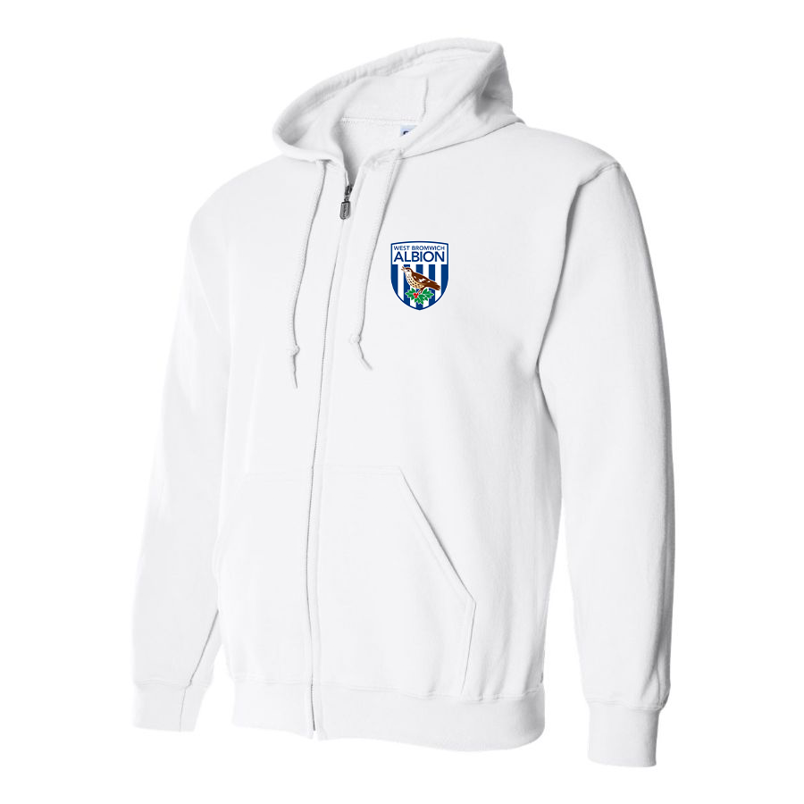 Men's West Bromwich Albion Soccer Zipper Hoodie