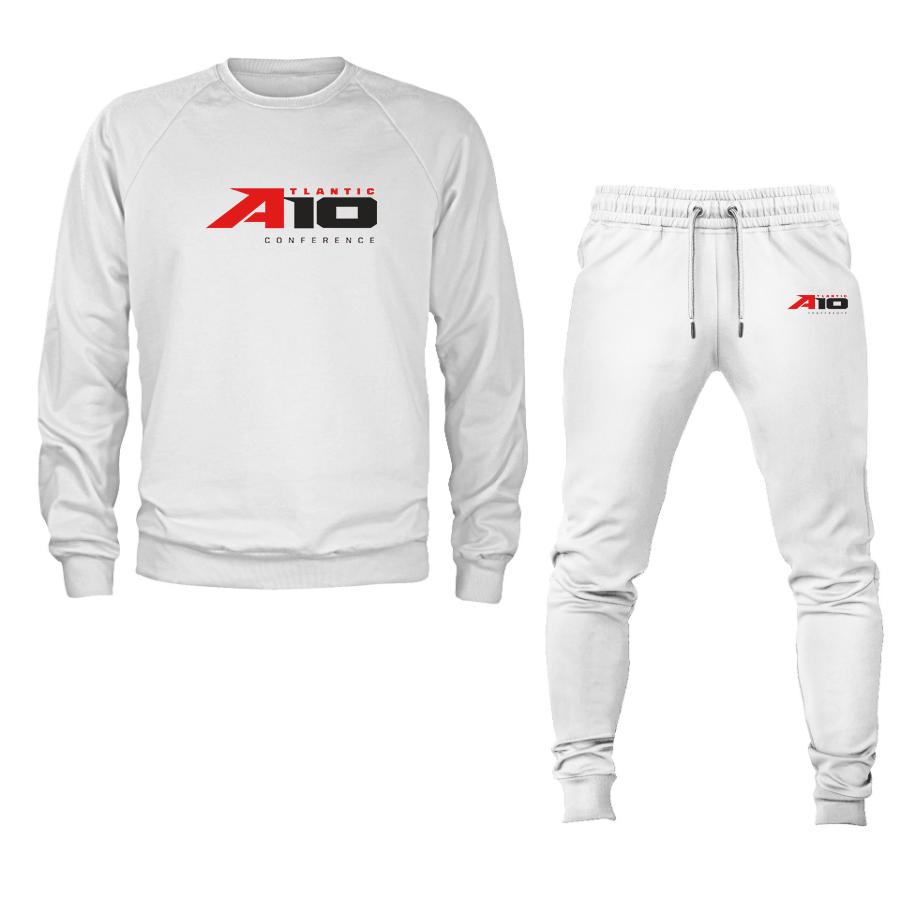 Men's  Atlantic 10 Conference  Crewneck Sweatshirt Joggers Suit