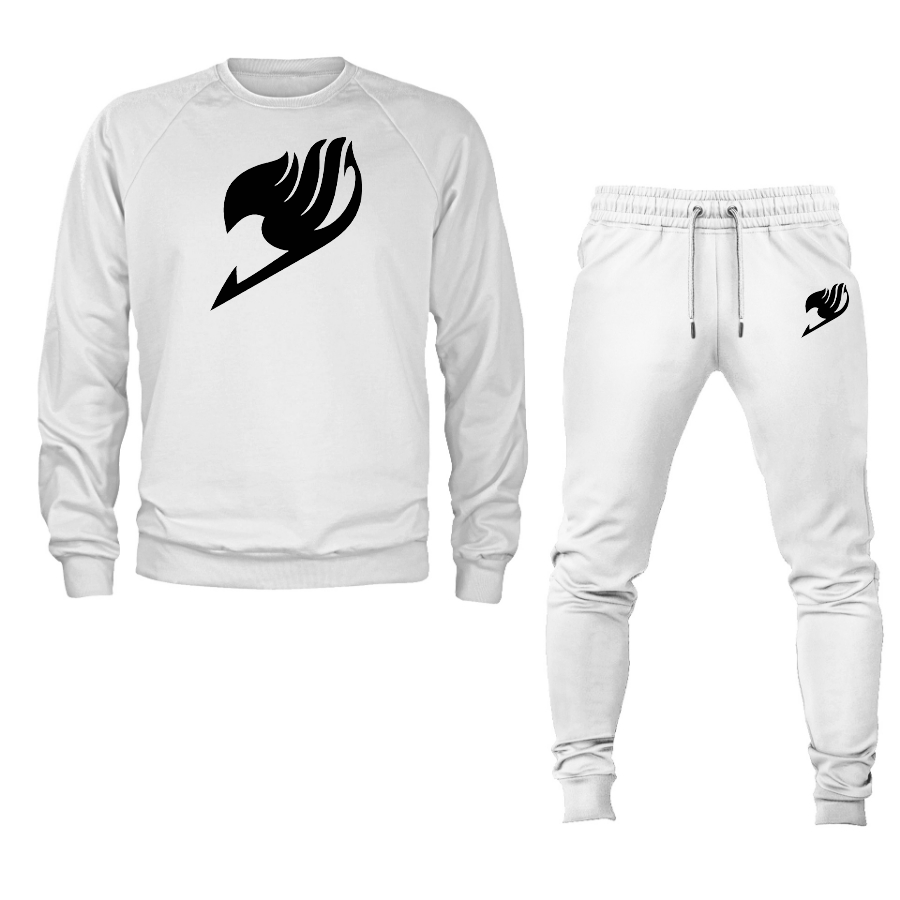 Men's  Fairy Tail  Crewneck Sweatshirt Joggers Suit