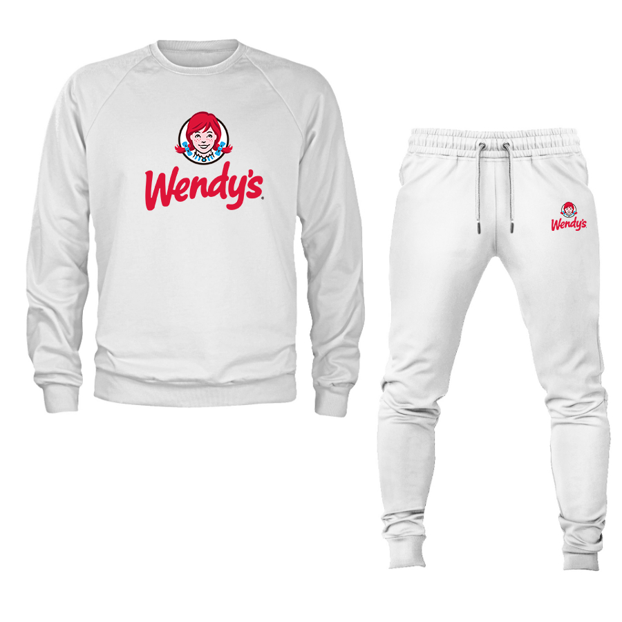 Men's  Wendy_s  Crewneck Sweatshirt Joggers Suit