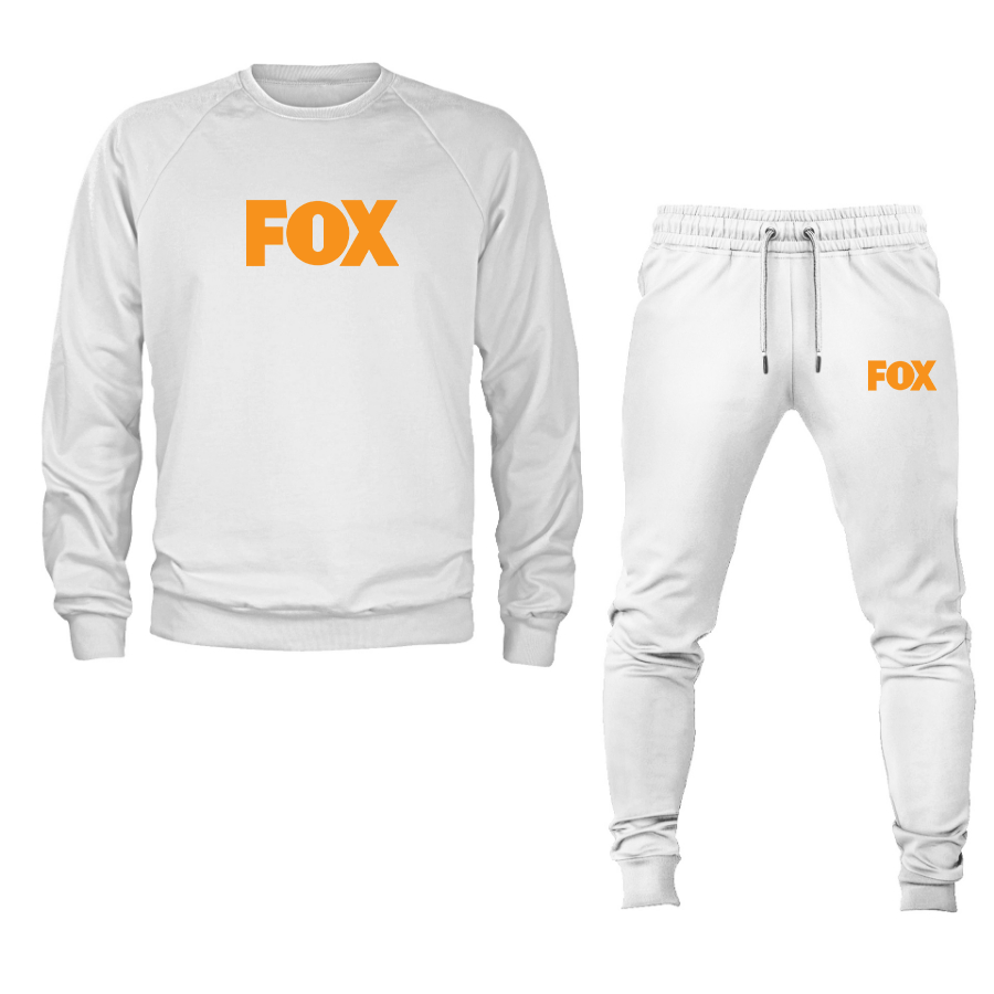 Men's  Fox  Crewneck Sweatshirt Joggers Suit
