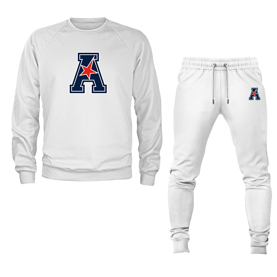 Men's  American Athletic Conference  Crewneck Sweatshirt Joggers Suit