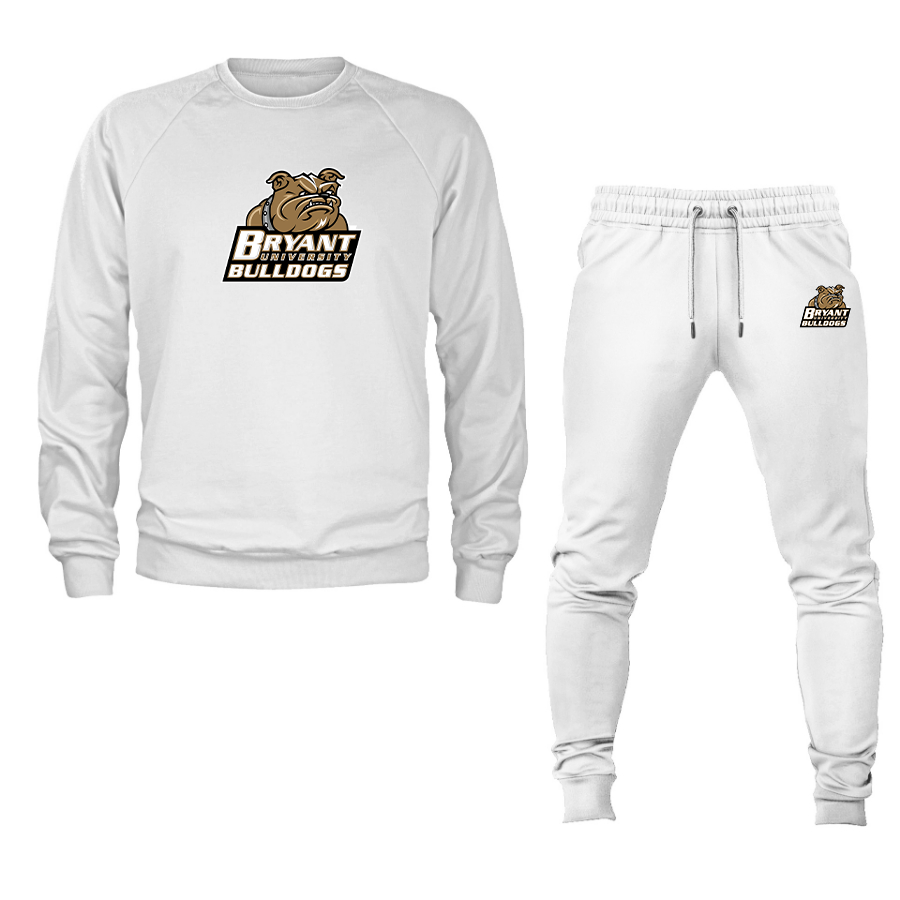 Men's  Bryant Bulldogs  Crewneck Sweatshirt Joggers Suit