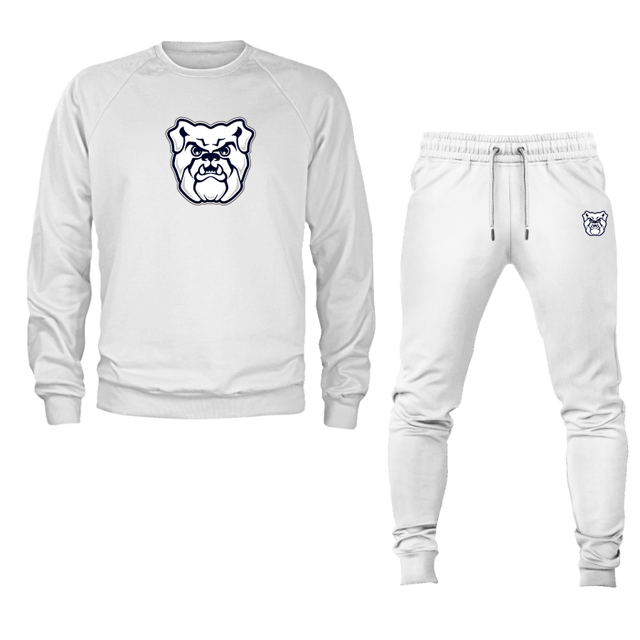 Men's Butler Bulldogs  Crewneck Sweatshirt Joggers Suit