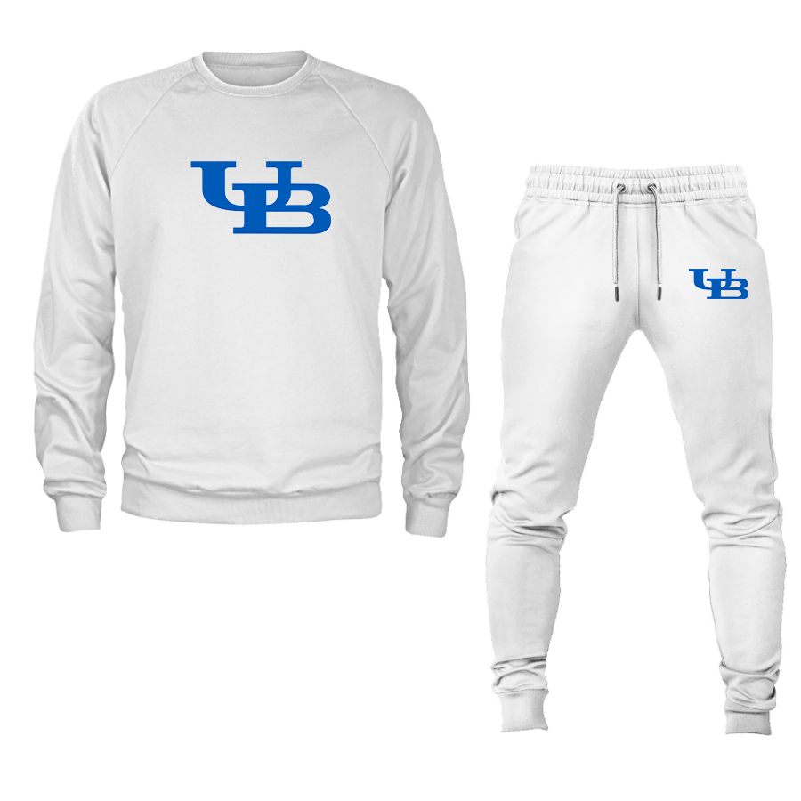 Men's  Buffalo Bulls  Crewneck Sweatshirt Joggers Suit