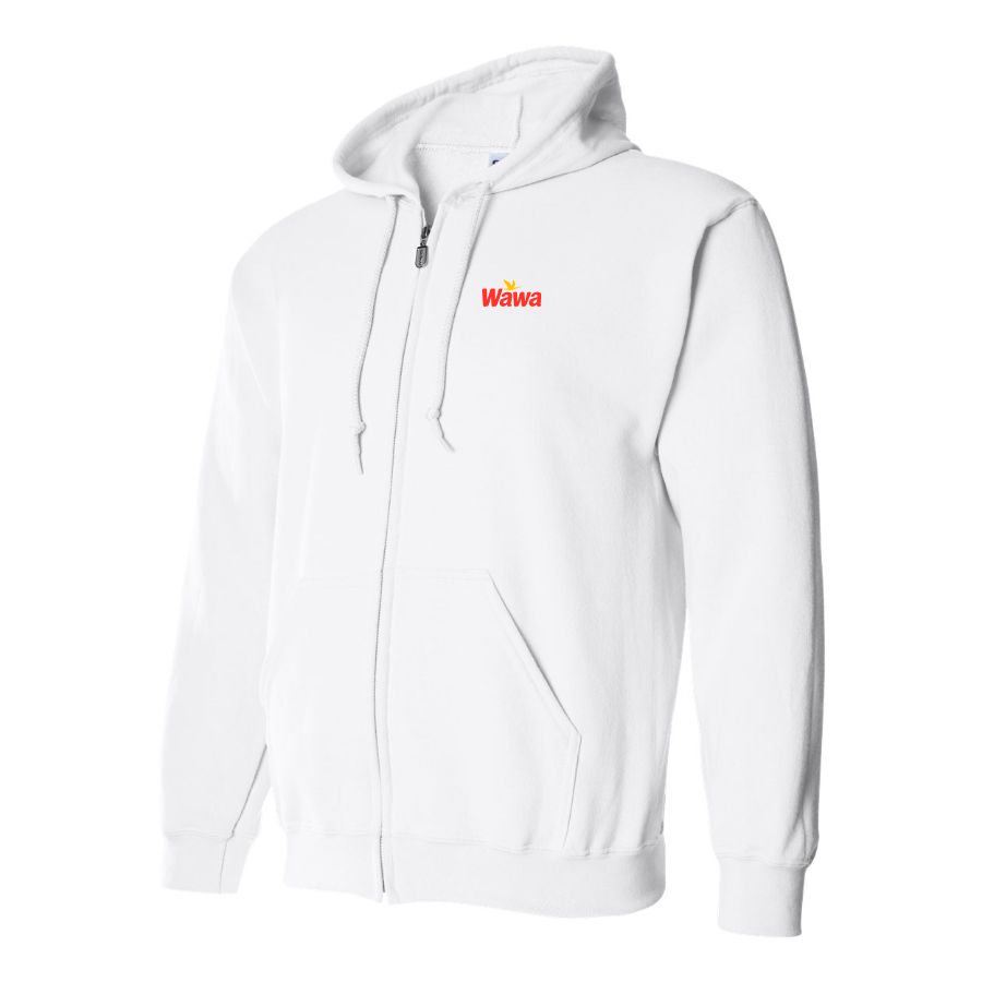 Men's Wawa Gas Station Logo Zipper Hoodie