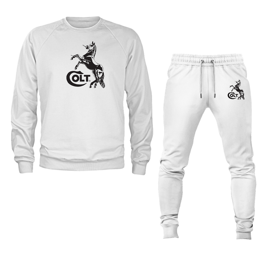 Men's Colt Horse Crewneck Sweatshirt Joggers Suit