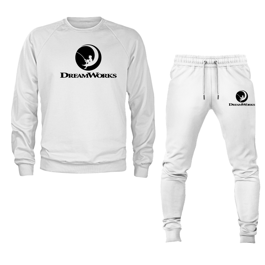 Men's Dreamworks  Crewneck Sweatshirt Joggers Suit