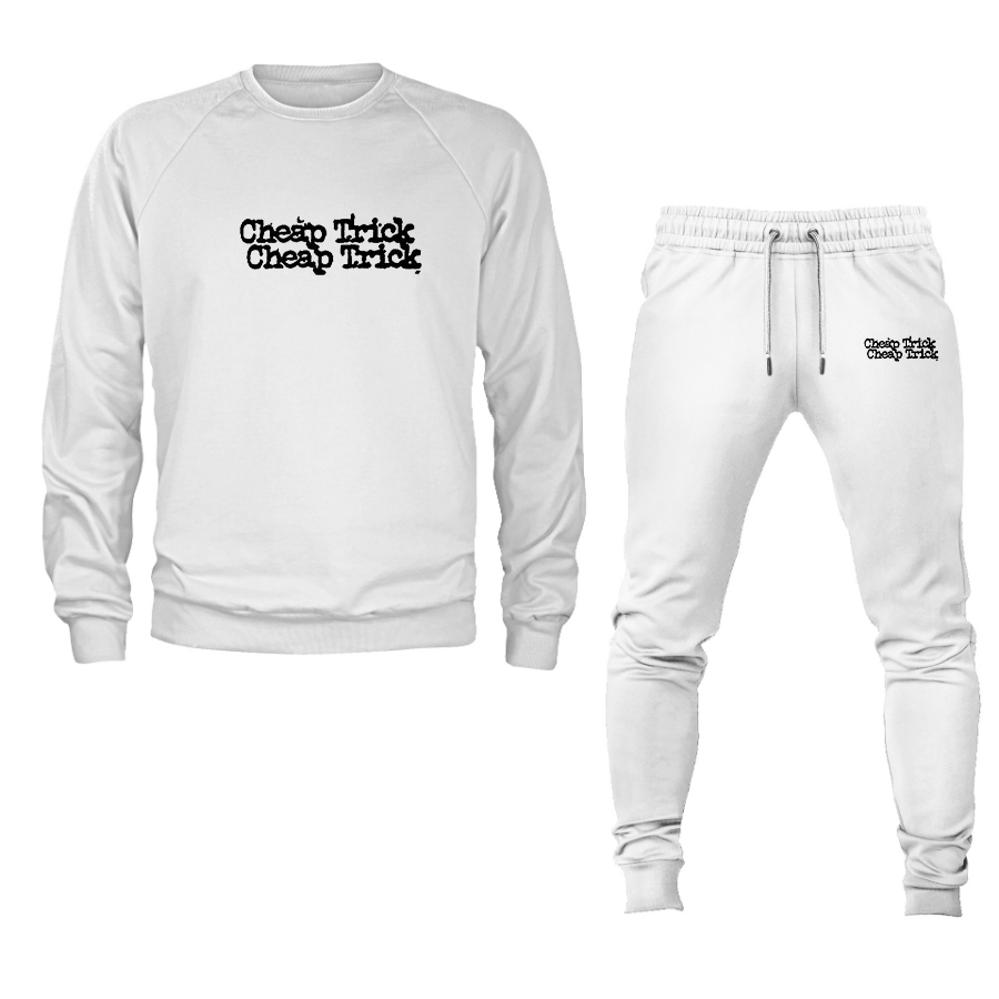 Men's  Cheap Trick   Crewneck Sweatshirt Joggers Suit