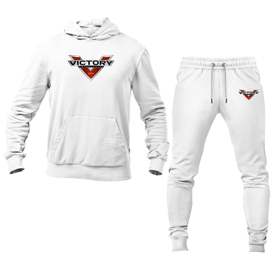 Men's Victory Logo Hoodie Joggers Set