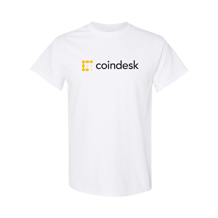 Men's CoinDesk  Logo Cotton T-Shirt