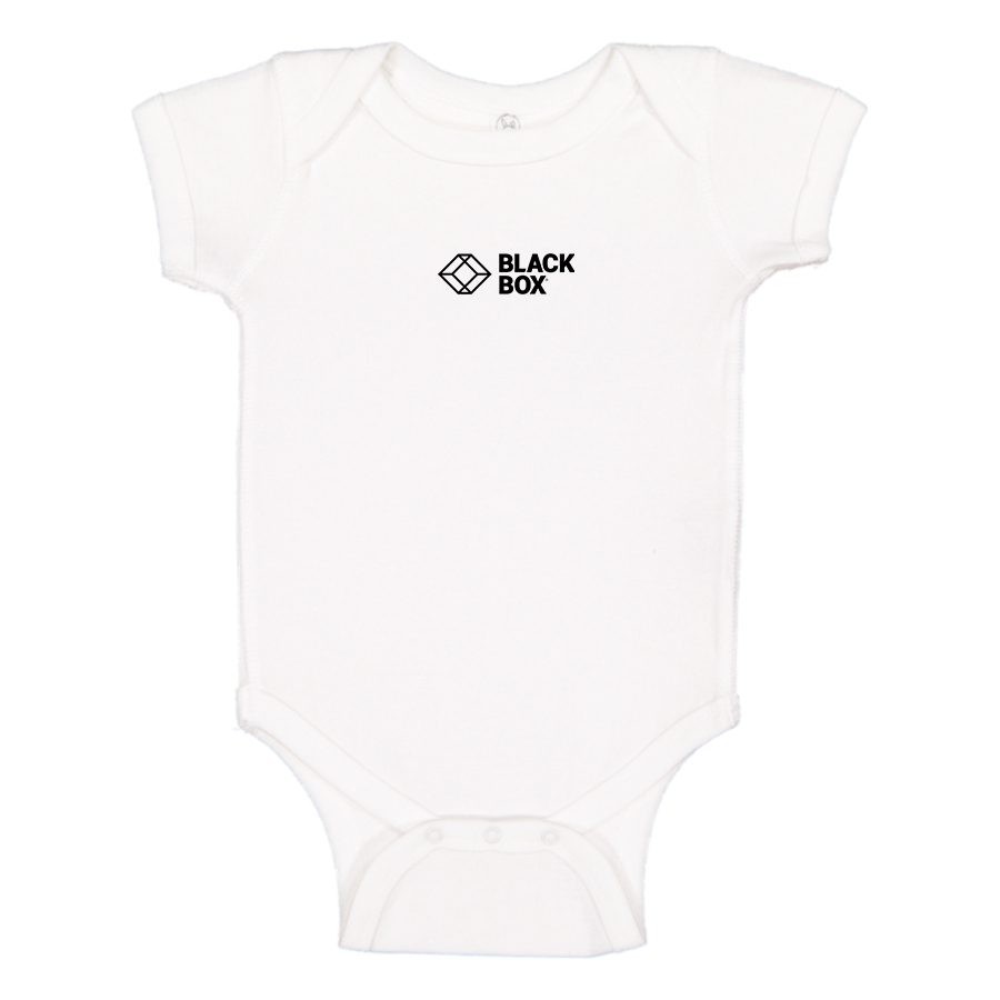 Black Box Logo Baby Onesie Romper