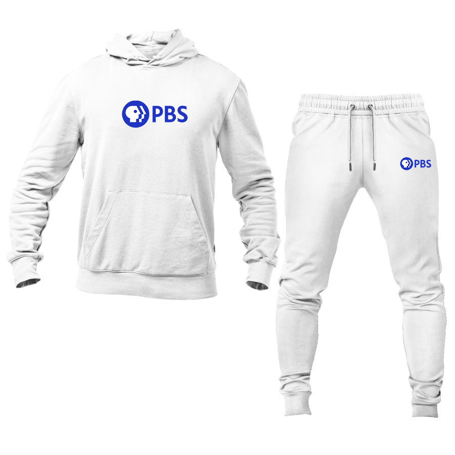 Men's  PBS Blue   Hoodie Joggers Set