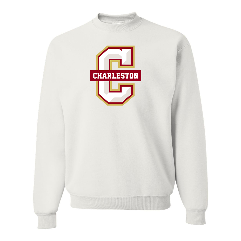Men's Charleston Cougars JERZEES NuBlend Crewneck Sweatshirt
