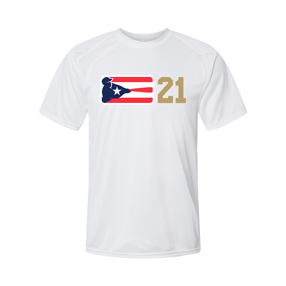 Men's Liga de Beisbol Profesional Roberto Clemente Logo Performance T-Shirt