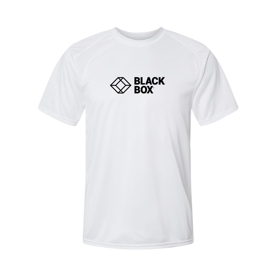 Men's Black Box Logo Performance T-Shirt