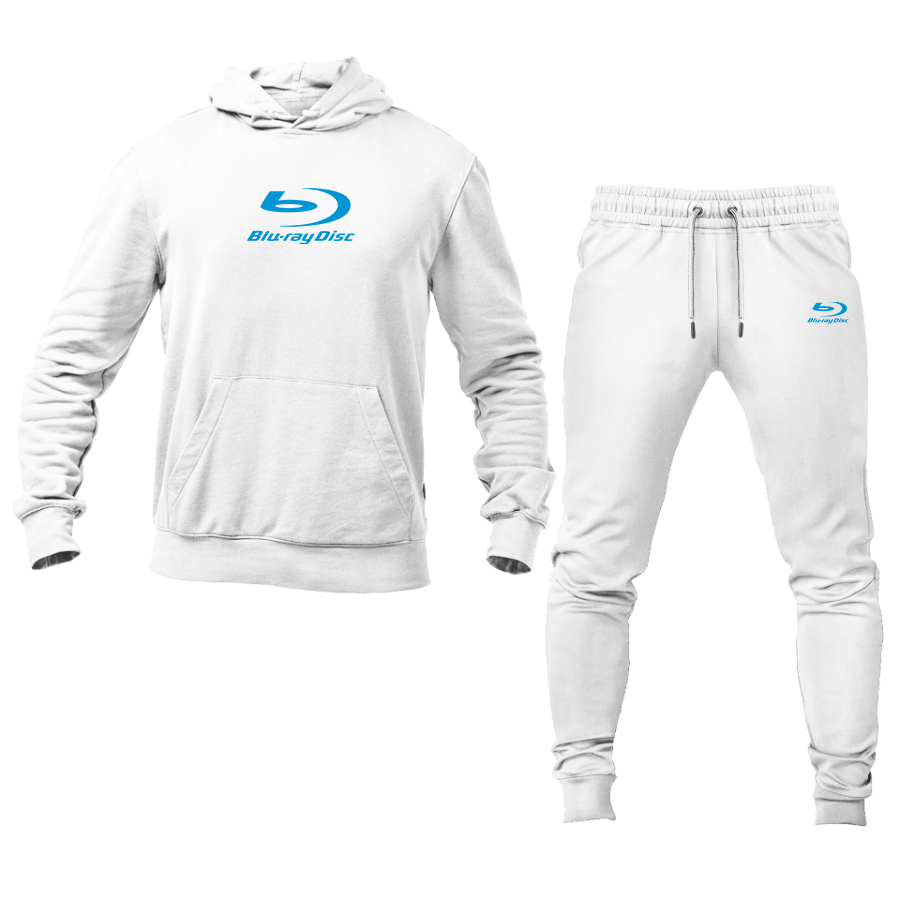 Men's Blu-ray Disc Logo  Hoodie Joggers Set