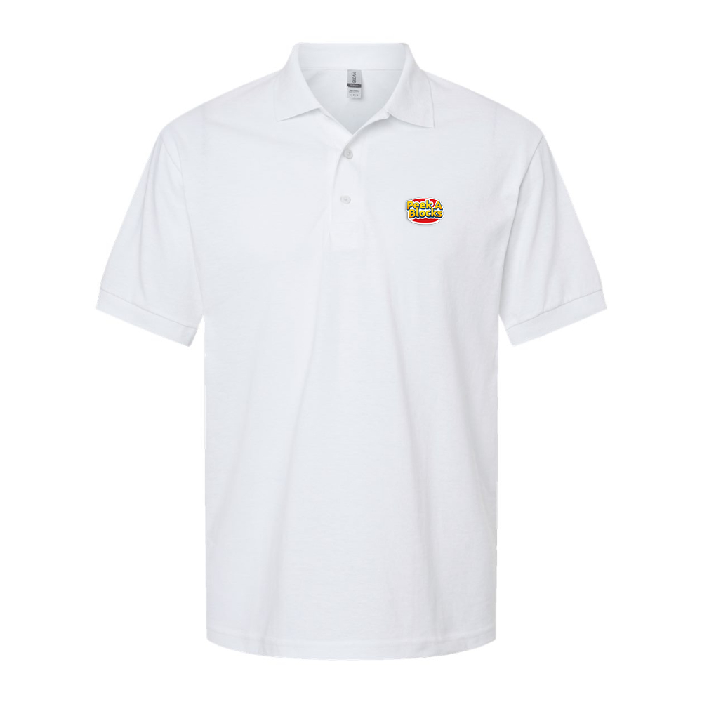 Men's  Peek A Blocks Dry Blend Jersey Polo