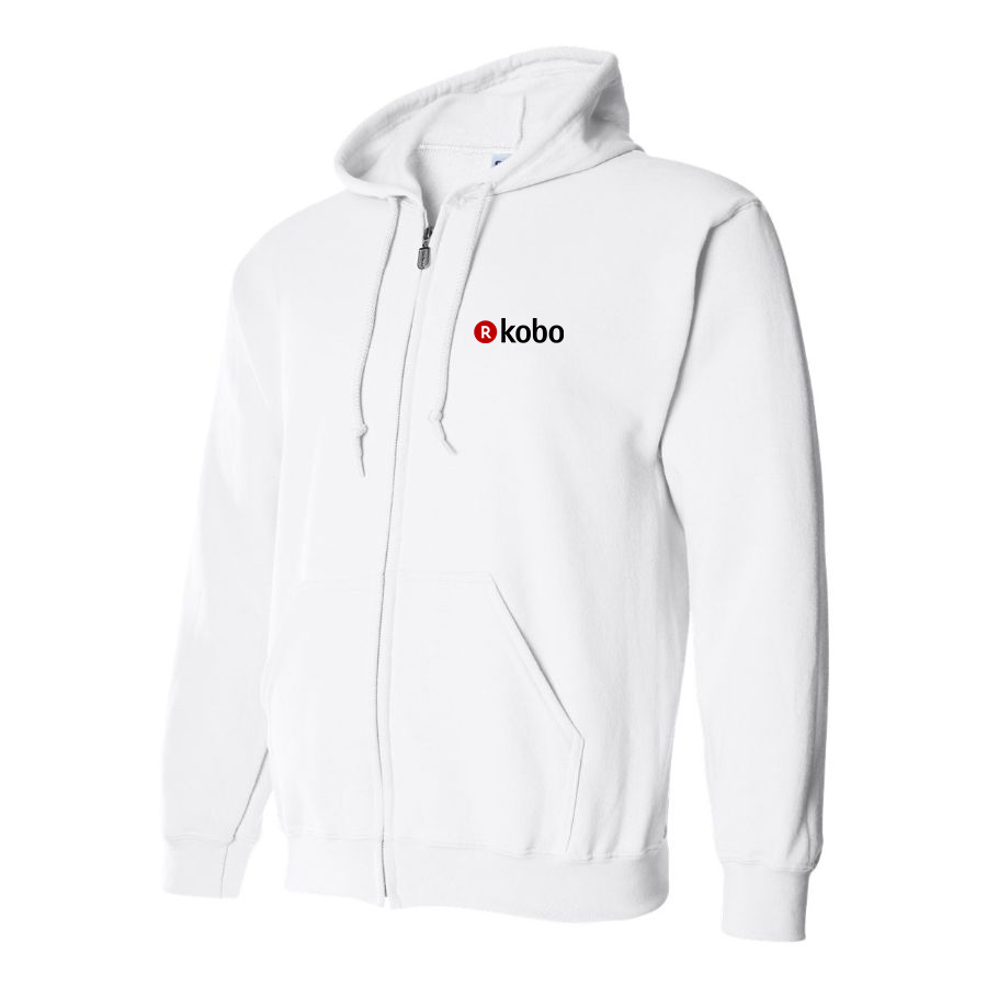 Men's Kobo Logo Zipper Hoodie