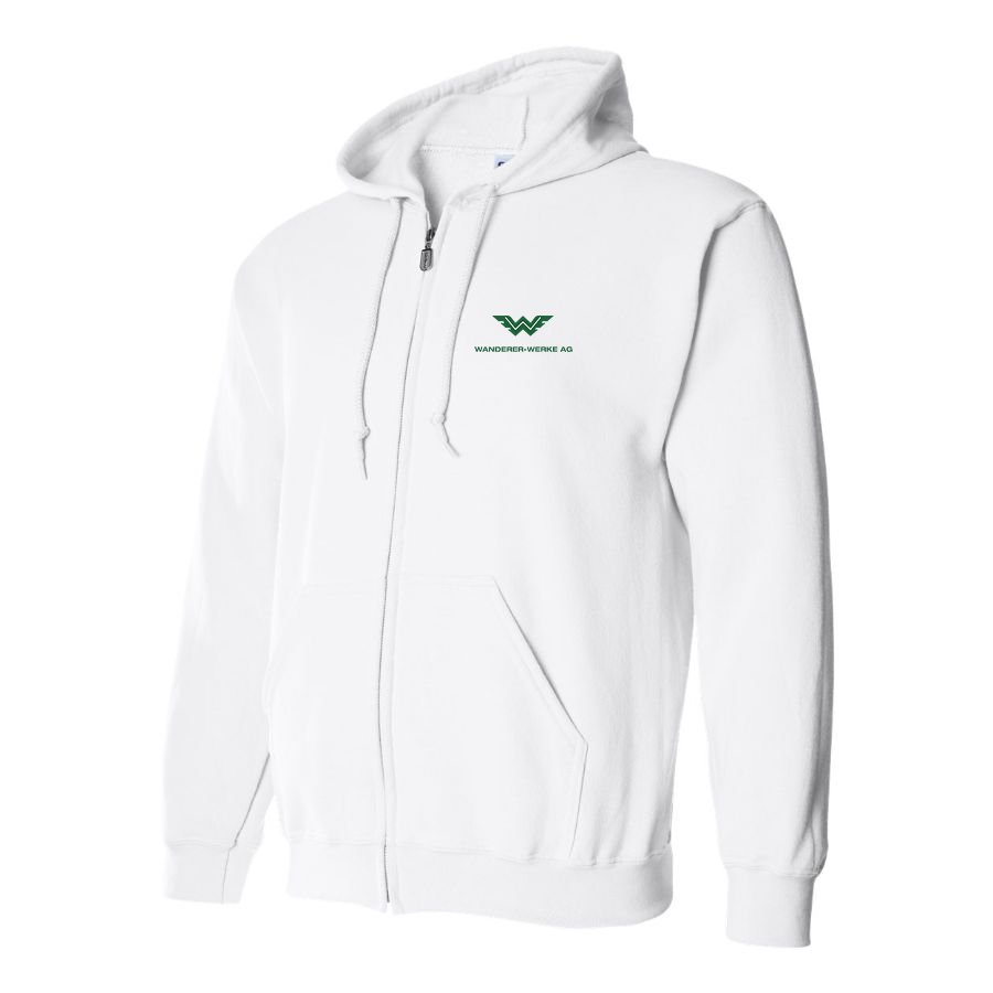 Men's Wanderer Werke  Logo Zipper Hoodie