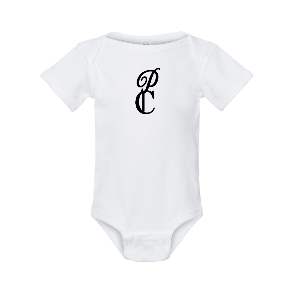 P & C Black  Rabbit Skins Infant Baby Rib Bodysuit