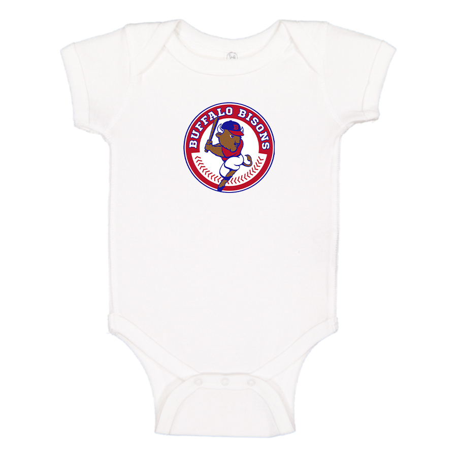 Buffalo Bisons Logo Baby Onesie Romper