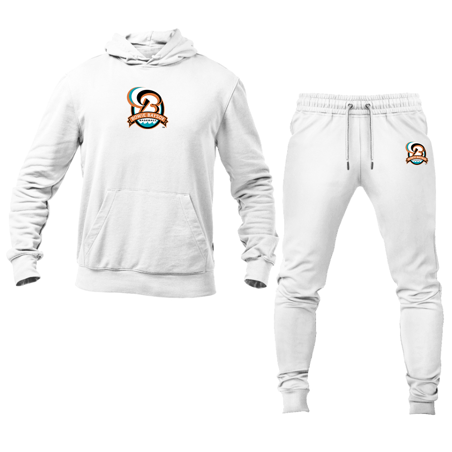 Men's Bowie BaySox Logo Hoodie Joggers Set