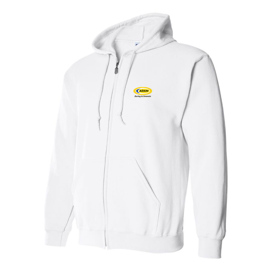 Men's  Adam Motors  Logo Zipper Hoodie