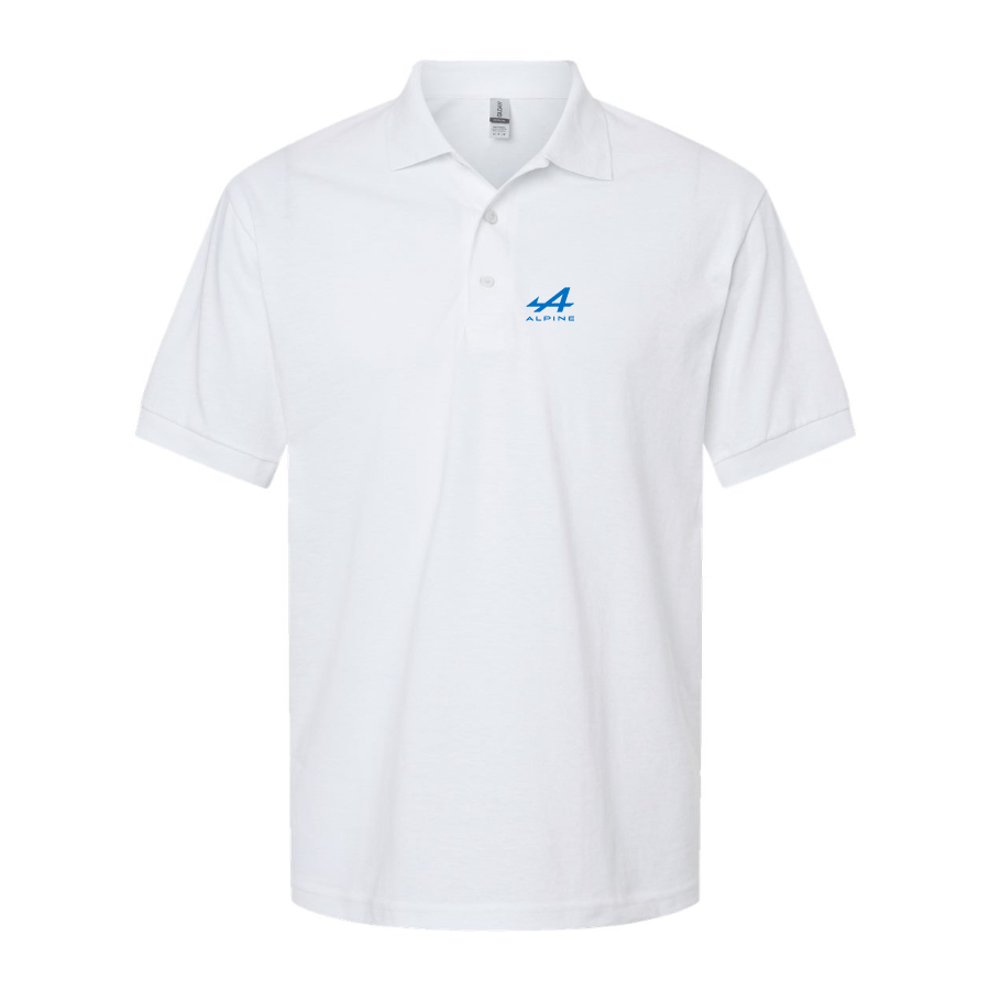 Men's Alpine Motor Logo Dry Blend Polo