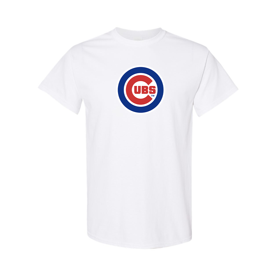 Men's Chicago Cubs Logo Cotton T-Shirt