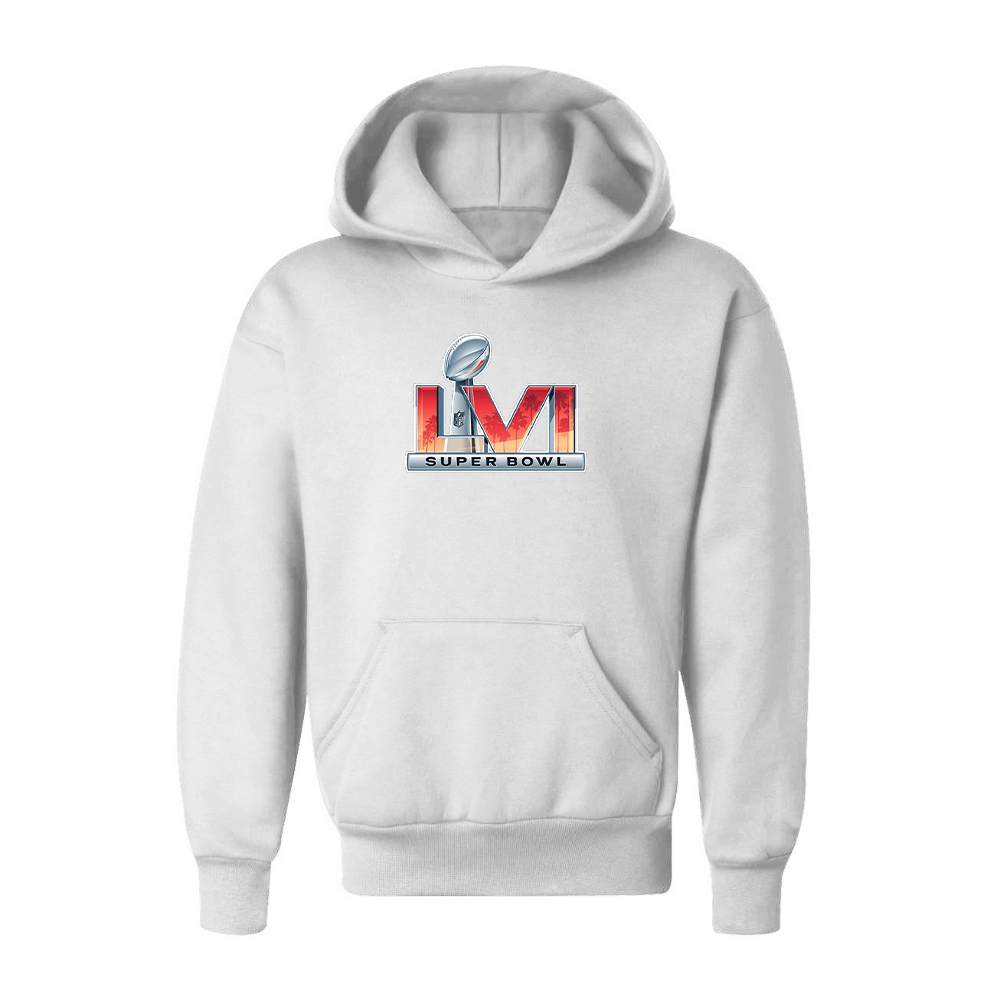 Youth Superbowl LVI Logo  Pullover Hoodie