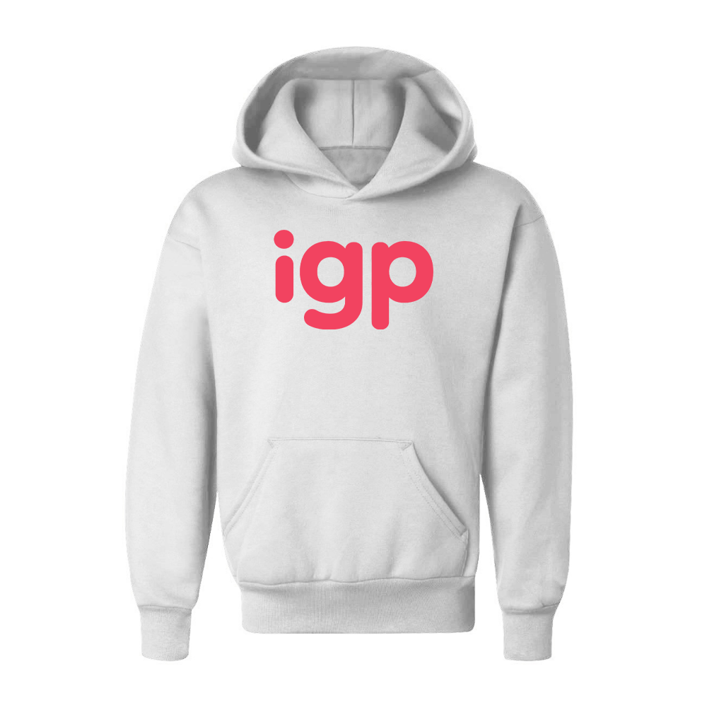 Youth Indian Gifts Portal Logo  Pullover Hoodie