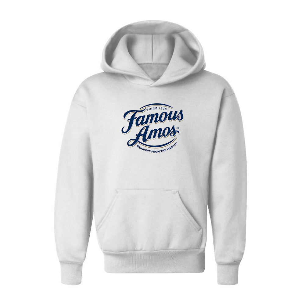 Youth Famous Amos Logo Pullover Hoodie