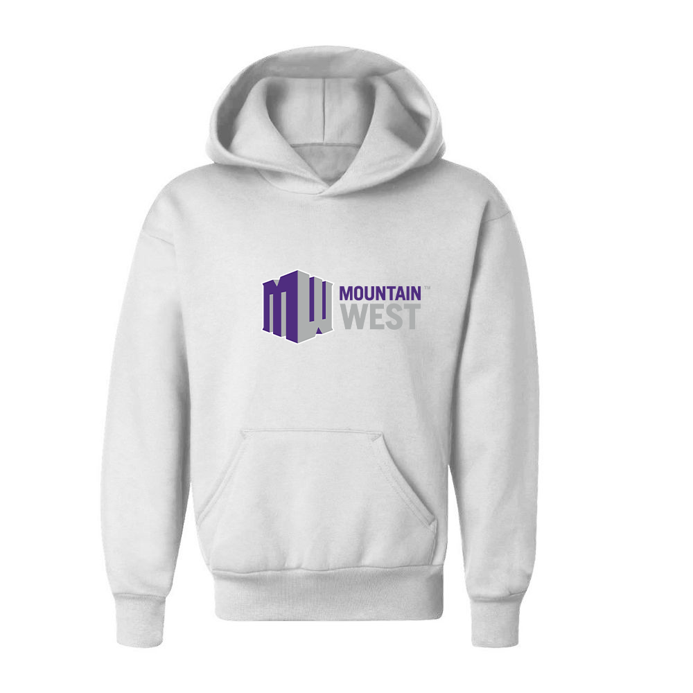 Youth Mountain West Conference  Logo Pullover Hoodie