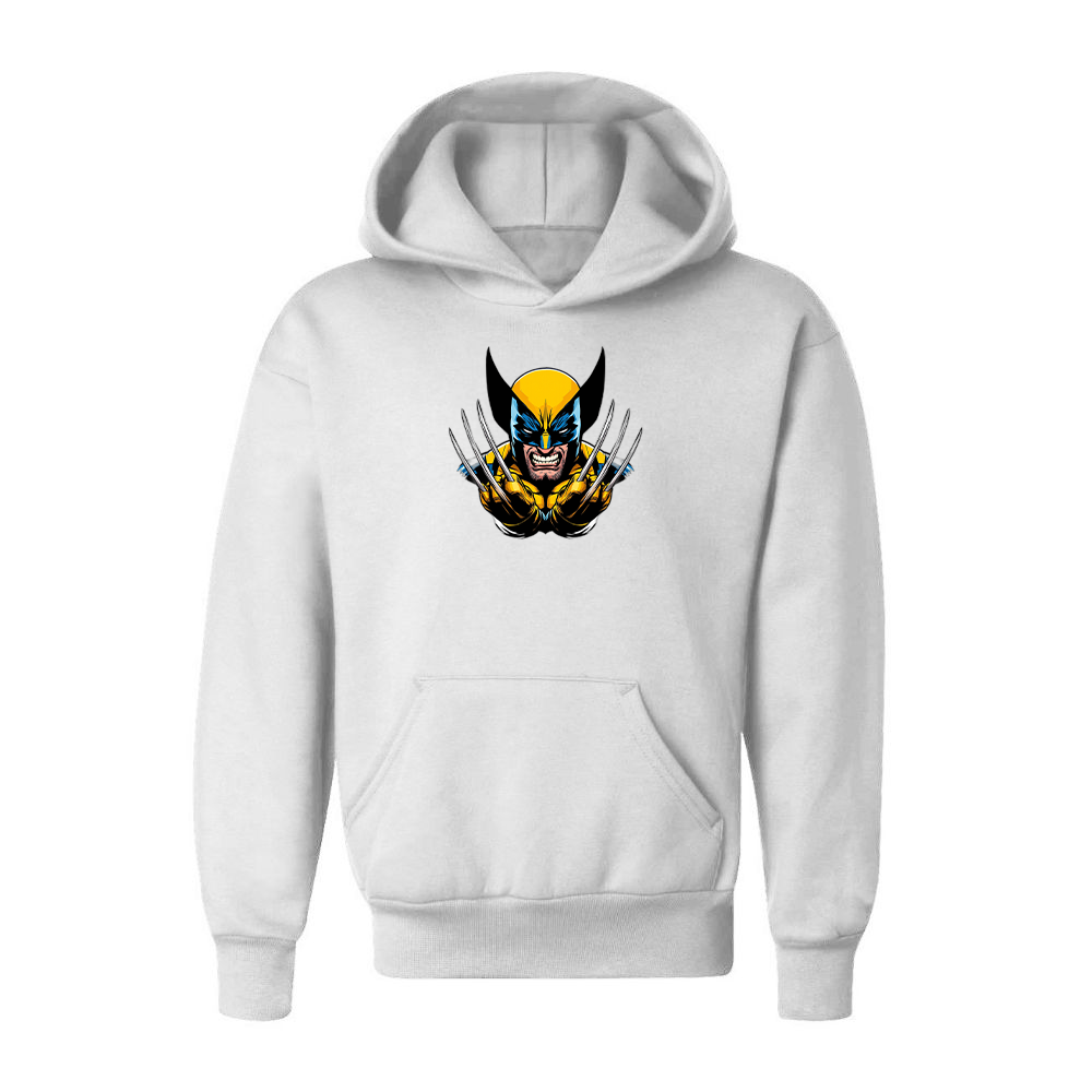Youth Wolverine 2025 Art  Pullover Hoodie