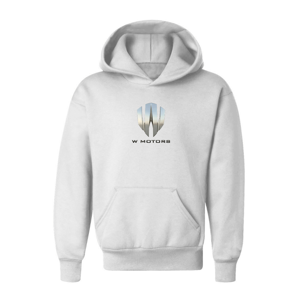 Youth W Motors Logo  Pullover Hoodie