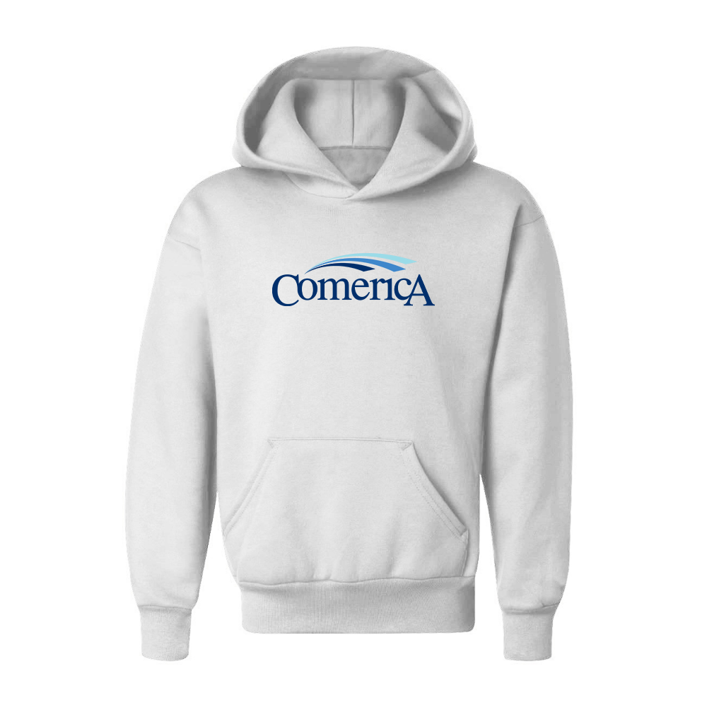 Youth Comerica  Logo Pullover Hoodie