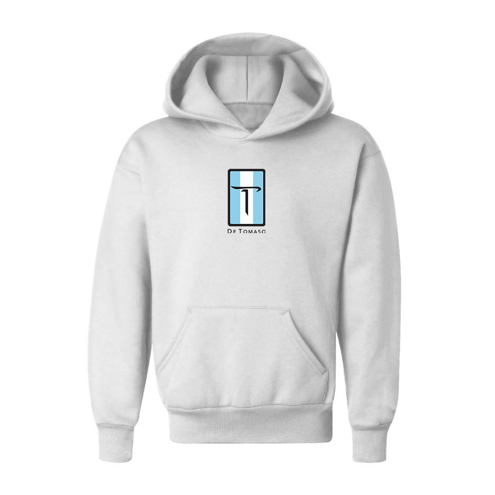 Youth De Tomaso  Logo  Pullover Hoodie