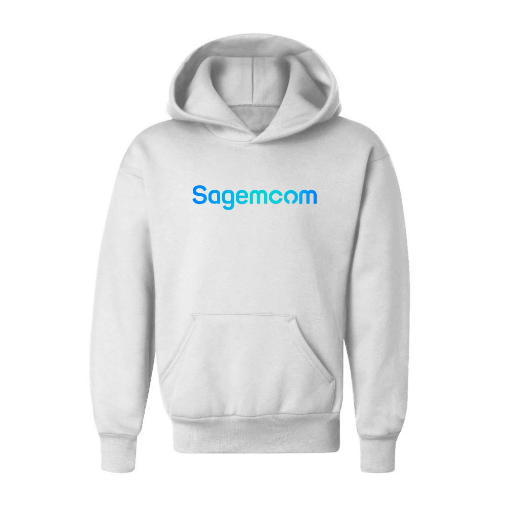 Youth Sagemcom Logo Pullover Hoodie