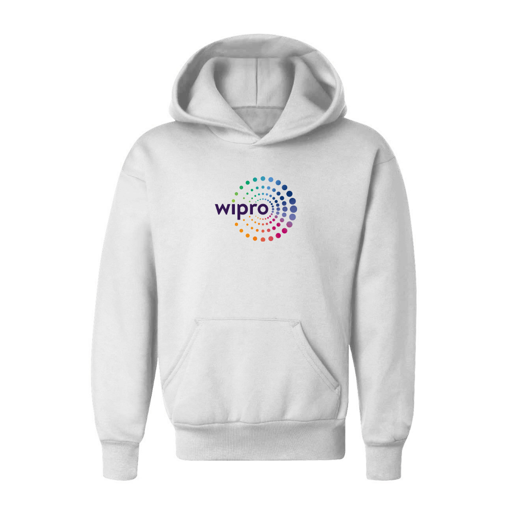 Youth Wipro Logo  Pullover Hoodie